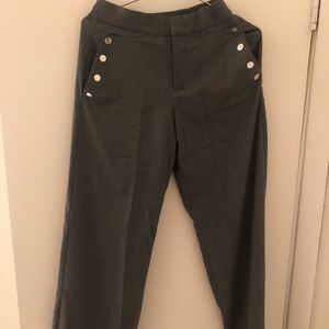 Grey Zara Boyfriend loose pants